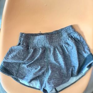 Gray lululemon shorts